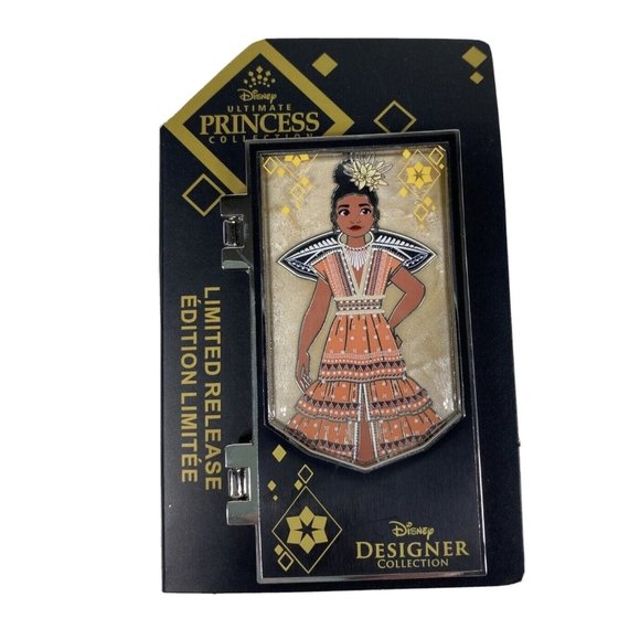 Disney Designer Ultimate Princess Collection Moana Hinged Pin Limited Edition - Picture 1 of 6